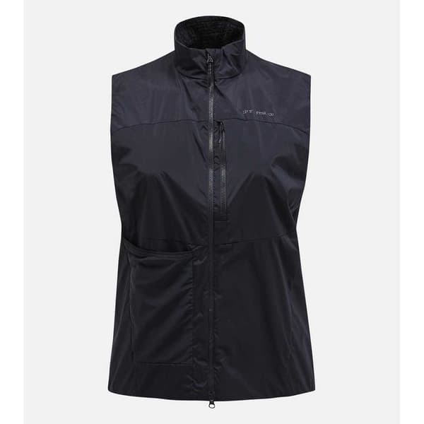 Peak Performance Vest Vislight Sort S Kvinde