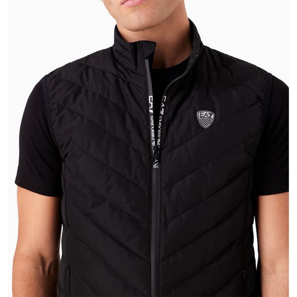 Ea7 Emporio Armani Väst 8npq02_pne1z Svart S Man