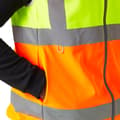 Miniatyrbild 5 av 5: Regatta Mens Pro Hi-Vis-väst med full dragkedja