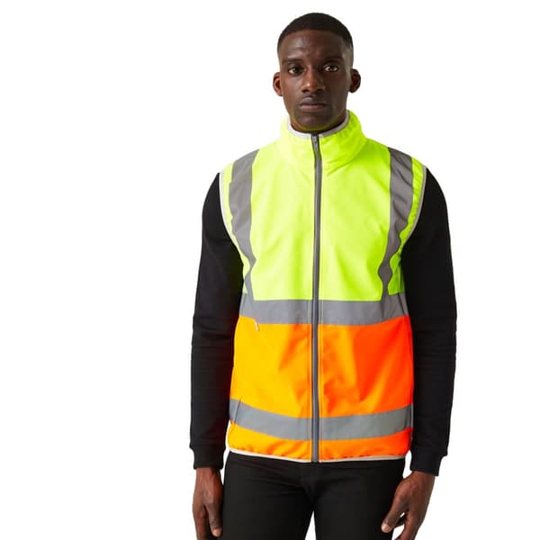 Regatta Mens Pro Hi-Vis-väst med full dragkedja