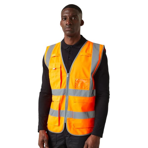 Regatta Mens Pro Executive Hi-Vis Vest