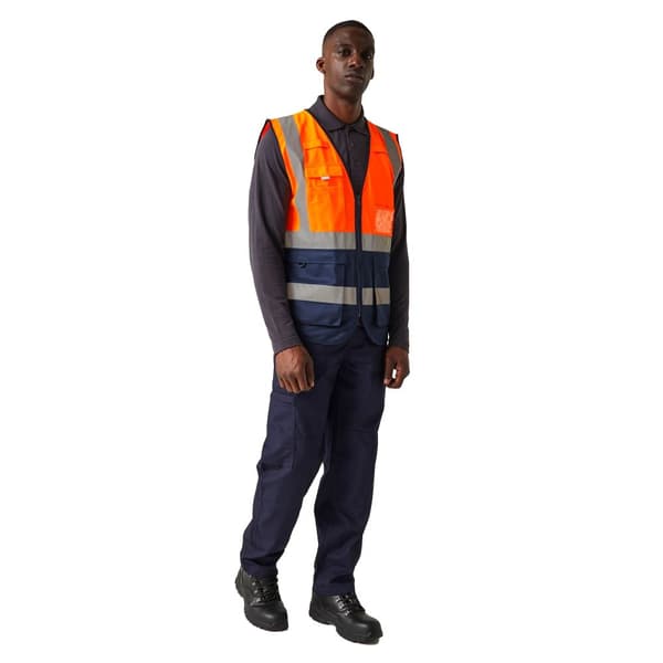 Regatta Mens Pro Executive Hi-Vis Vest