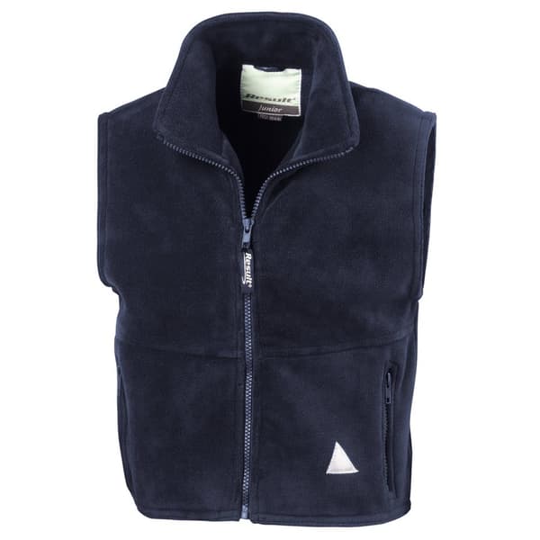 Result Polartherm Fleece Body Warmer för barn/ungdomar Navy 12-14 Years