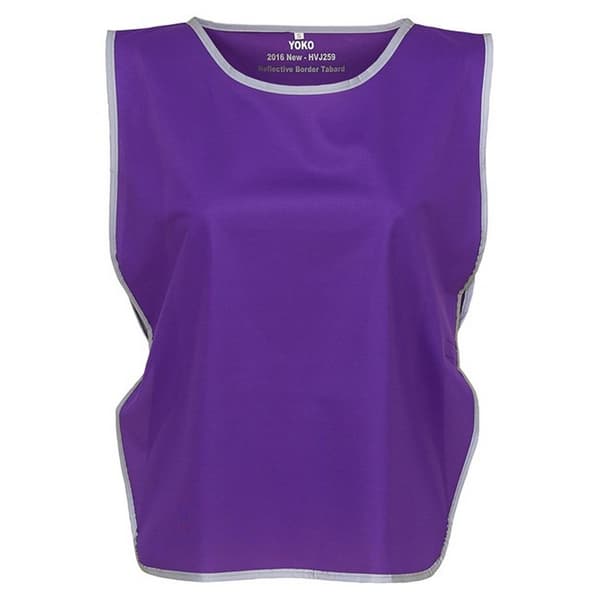 Yoko Childrens/Kids Hi-Vis Reflective Detail Tabard