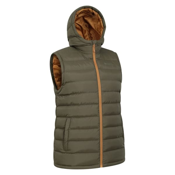Mountain Warehouse Mens Seasons Hooded Padded Gilet