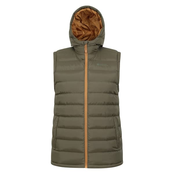 Mountain Warehouse Mens Seasons Hooded Padded Gilet