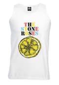 Miniatyrbild 1 av 4: The Stone Roses Vest Lemon Multicolour Band Logo Oasis Fools Gold Mens Top