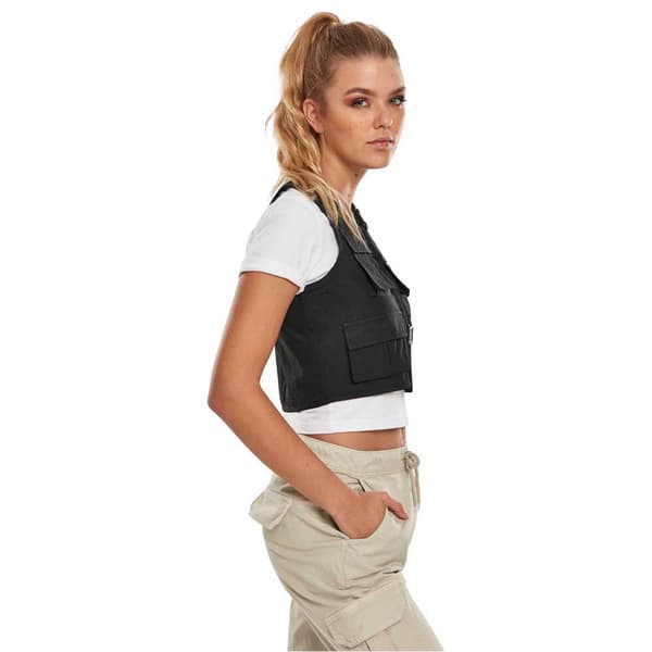 Urban Classics Tactical Vest Sort 5XL Kvinde
