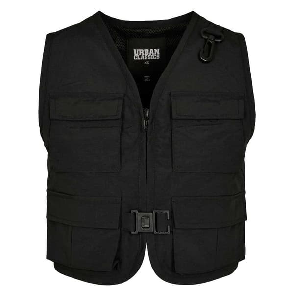 Urban Classics Tactical Vest Sort 5XL Kvinde