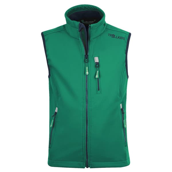 Trollkids Trollfjord Vest Grøn 164 cm