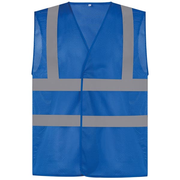 Yoko Unisex-voksen mesh-hi-vis vest til voksne
