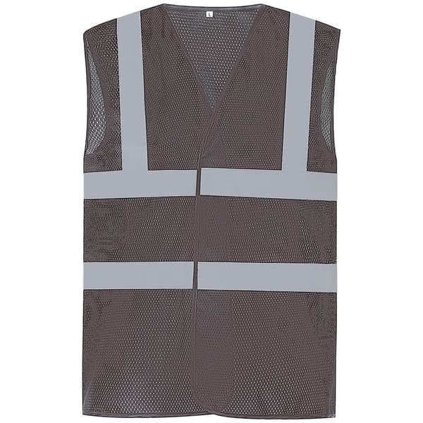 Yoko Unisex-voksen mesh-hi-vis vest til voksne