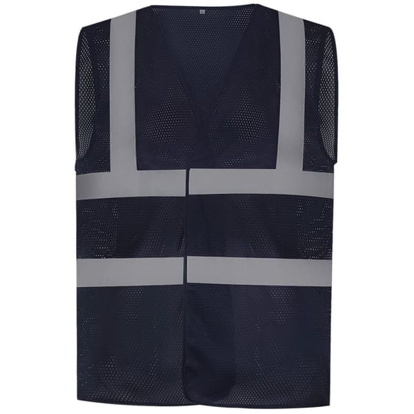 Yoko Unisex-voksen mesh-hi-vis vest til voksne