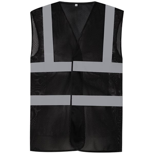 Yoko Unisex-voksen mesh-hi-vis vest til voksne