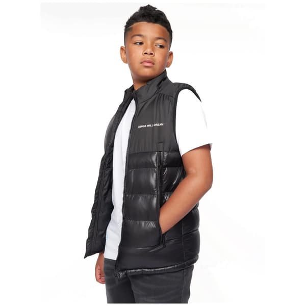 Kings Will Dream Boys Mavin Padded Gilet Jet Black 11-12 Years