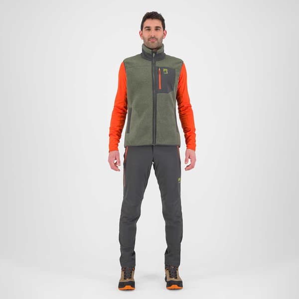 Karpos 80´s Fleece Väst Grönt M Man
