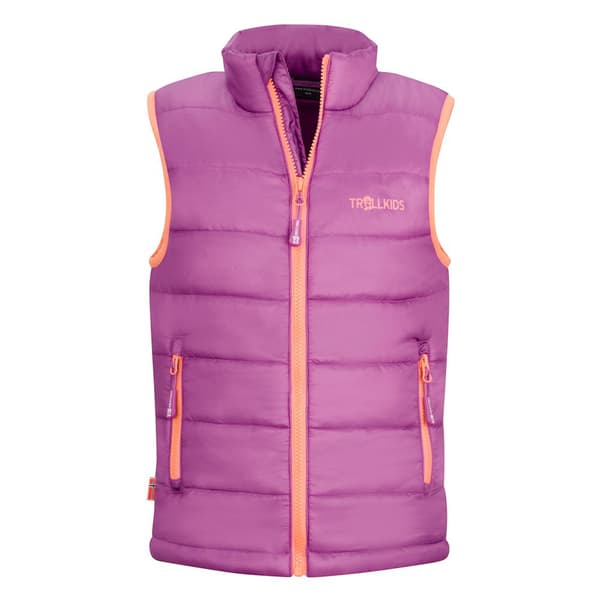 Trollkids Trondheim Vest Rosa 176 cm