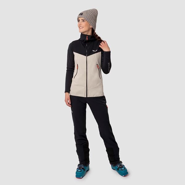 Salewa Sella Durastretch Väst Beige,Svart S Kvinna