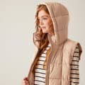 Miniatyrbillede 5 af 10: Regatta Leandra Vest Beige 18 Kvinde
