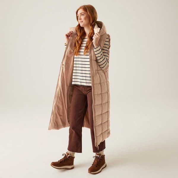 Regatta Leandra Vest Beige 18 Kvinde