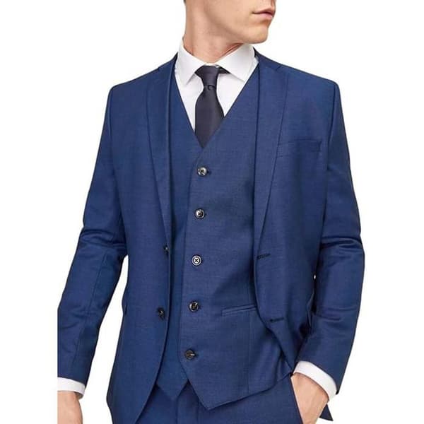 Jack & Jones Olaris Vest Blå 58 Mand