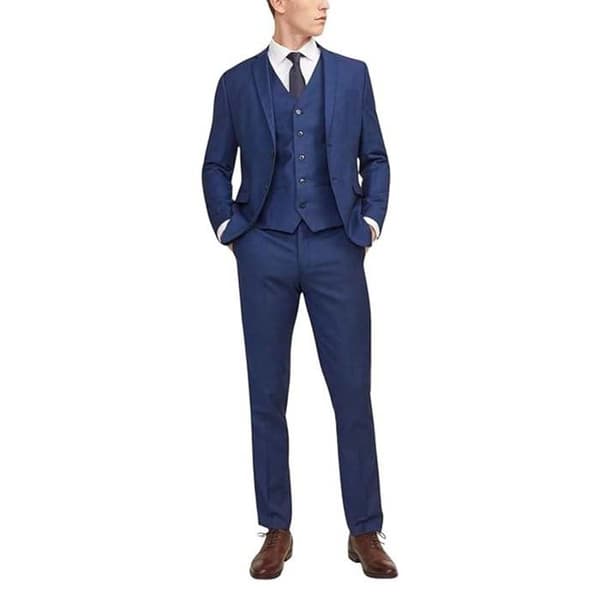 Jack & Jones Olaris Vest Blå 58 Mand
