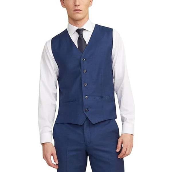Jack & Jones Olaris Vest Blå 58 Mand