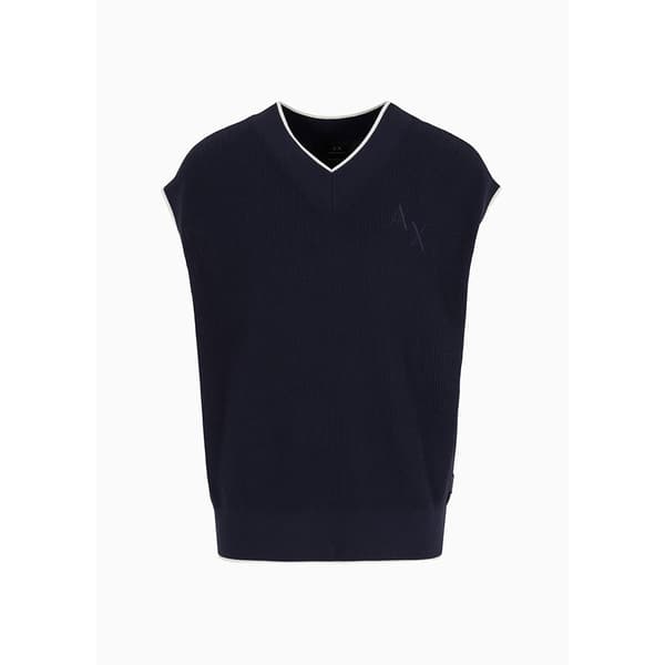 Armani Exchange 3dzm1e_zmx8z Väst Blå L Man