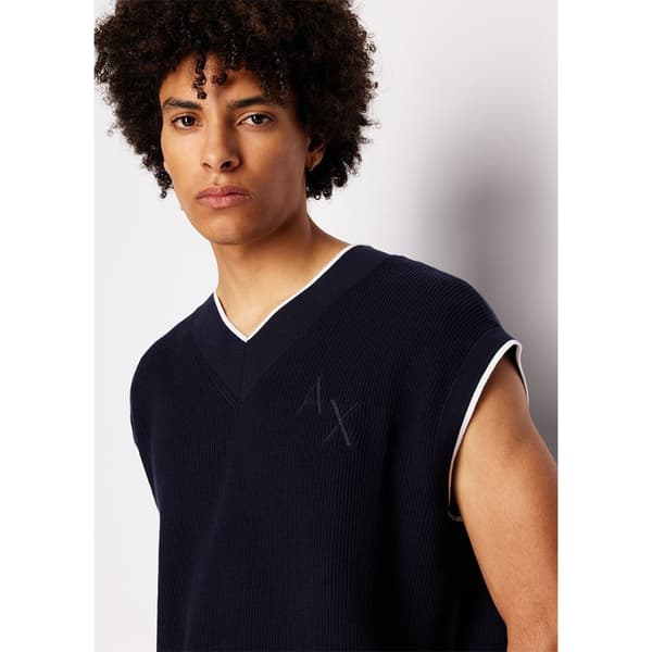 Armani Exchange 3dzm1e_zmx8z Väst Blå L Man
