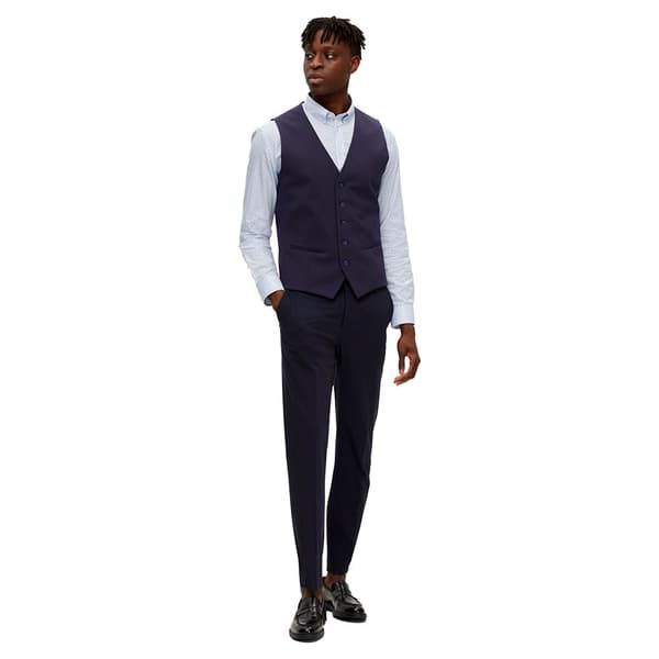 Selected Liam Slim Fit Väst Blå 52 Man