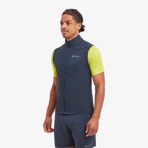 Montane Featherlite Windproof Vest Blå M Mand