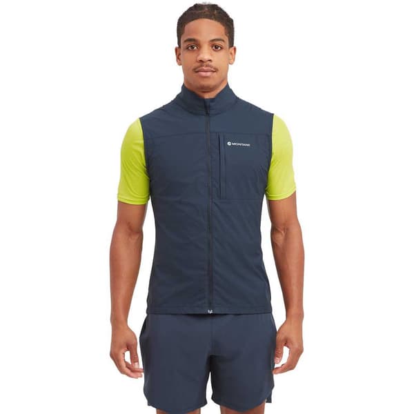 Montane Featherlite Windproof Vest Blå M Mand