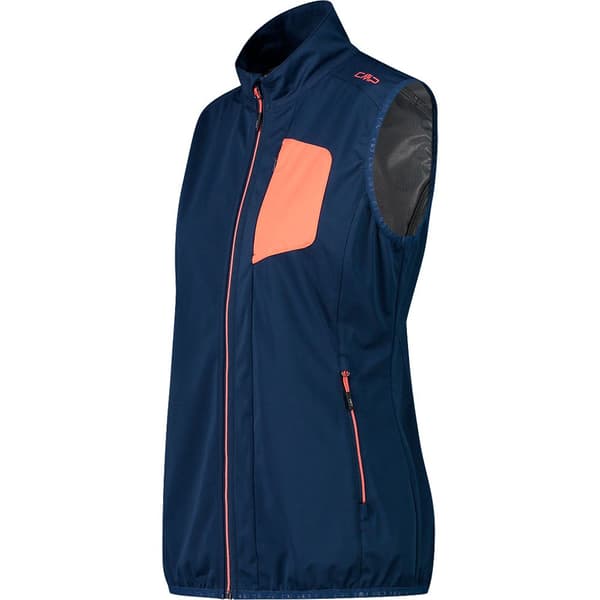Cmp 32a6086 Vest Blå S Kvinde