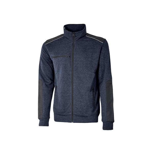 U-power Snug Sweatshirt Med Dragkedja Blå 4XL