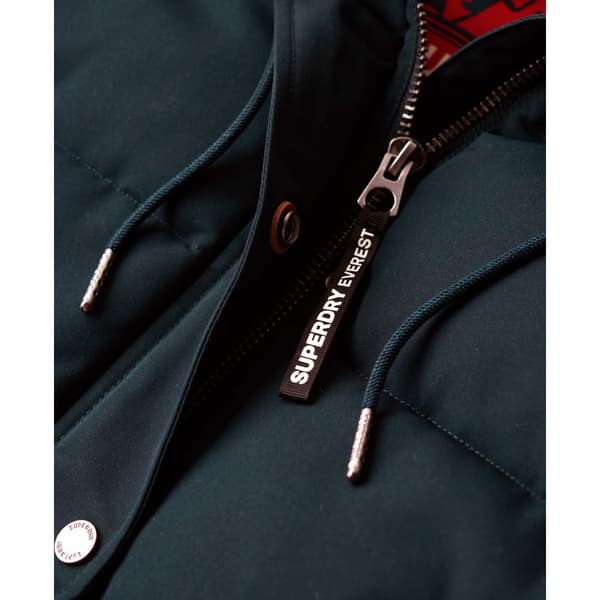 Superdry Everest Faux Fur Väst Blå XS Kvinna
