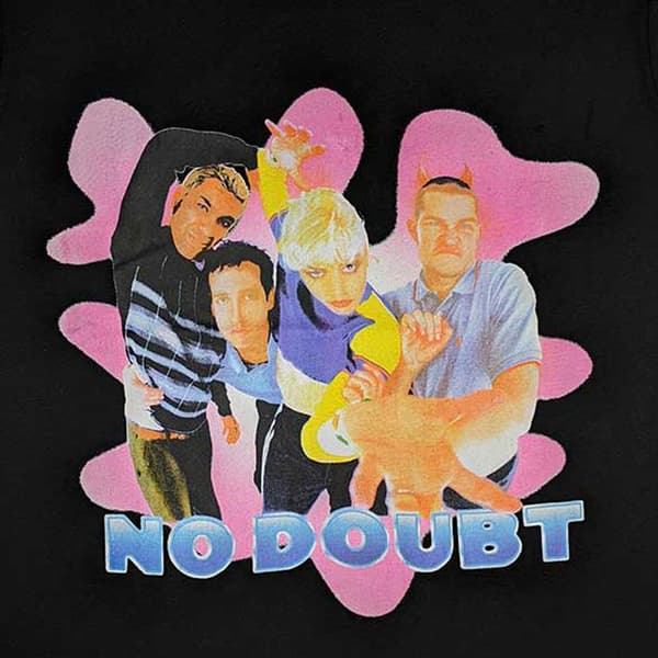 No Doubt Horns Band Logo Tank Top T Shirt