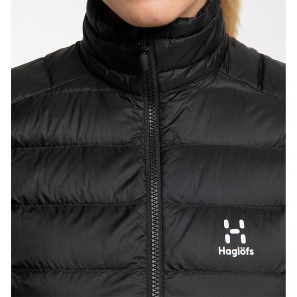 Haglofs Roc Down Vest Sort S Kvinde