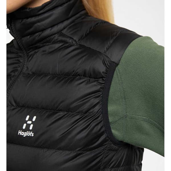 Haglofs Roc Down Vest Sort S Kvinde