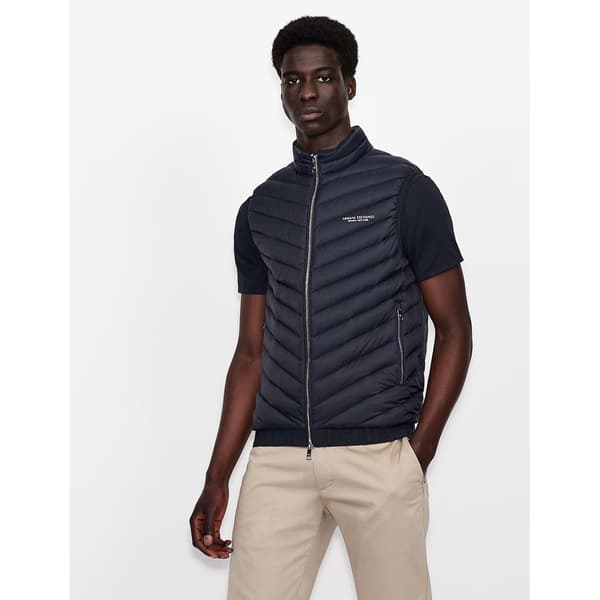 Armani Exchange Dunväst Blå M Man