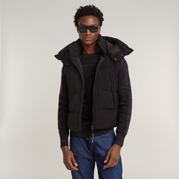 G-star Whistler 2.0 Vest Sort XL Mand