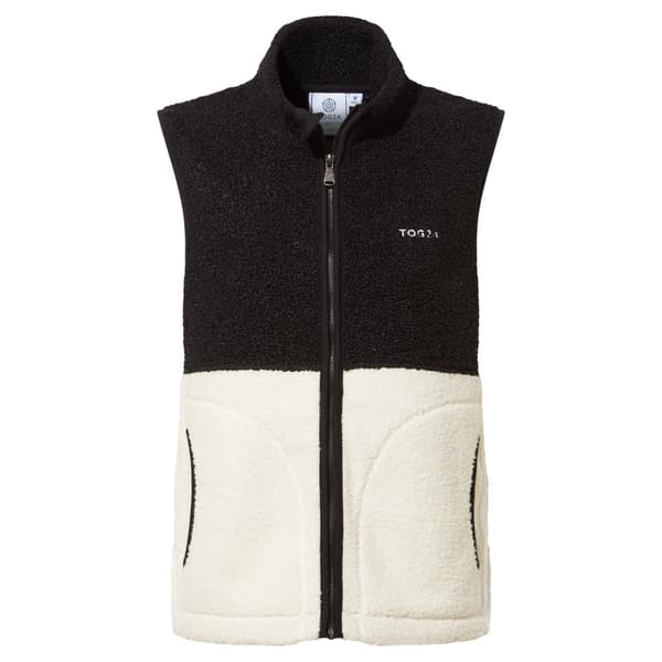 TOG24 Womens/Ladies Rayner Sherpa Gilet Vanilla 16 UK