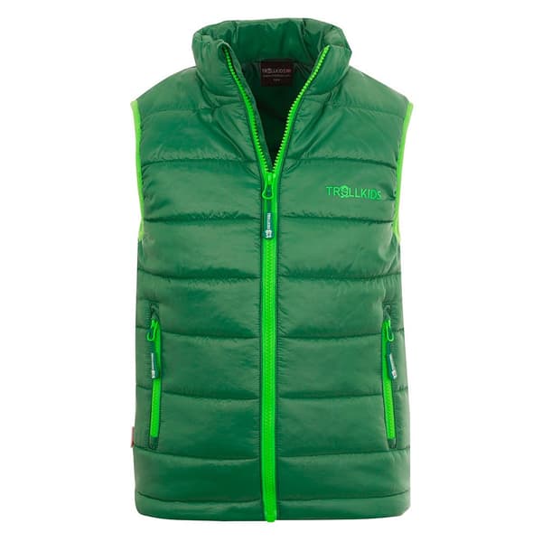Trollkids Trondheim Vest Grøn 164 cm