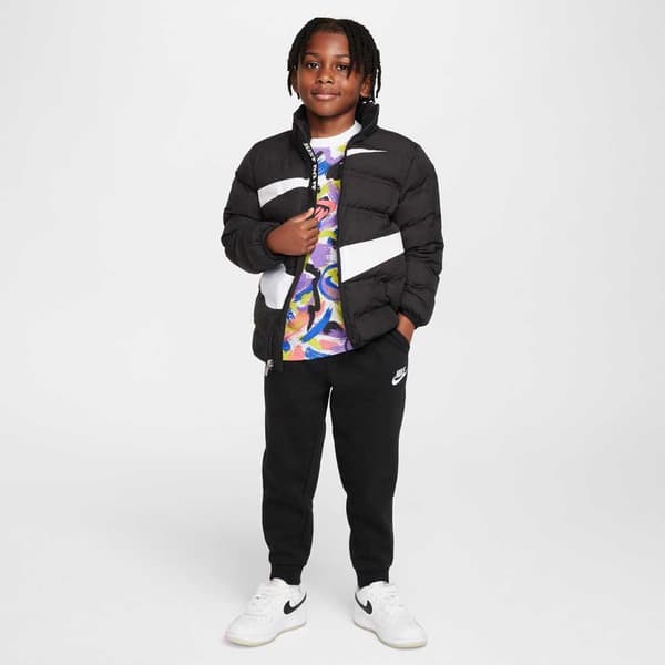 Nike Kids Wrap Swoosh Debossed Quilt Väst  24 Months-3 Years