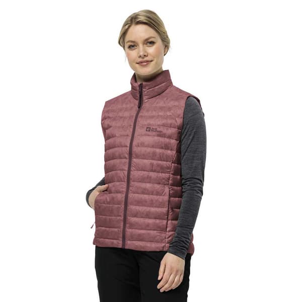 Jack Wolfskin Pilvi Down Väst Rosa S Kvinna