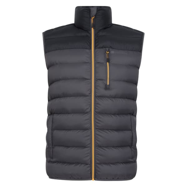 Mountain Warehouse Mens Link Padded Gilet Grey XS