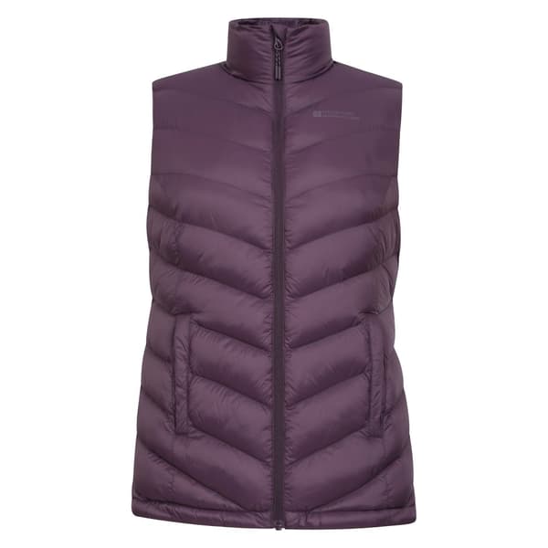 Mountain Warehouse Dam/Ladies Seasons - Gilet med fuskpälsfodring Purple 18 UK
