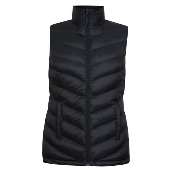 Mountain Warehouse Womens/Ladies Seasons Faux Fur Lined Gilet Black 12 UK