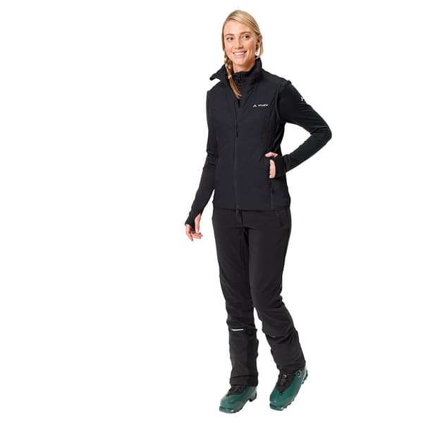 Vaude Sesvenna Iv Vest Sort 38 Kvinde