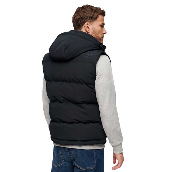 Superdry Everest Down Väst Svart 2XL Man