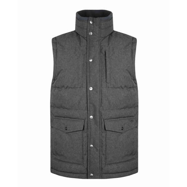 Weird Fish Herr Houndstooth Vadderad Gilet